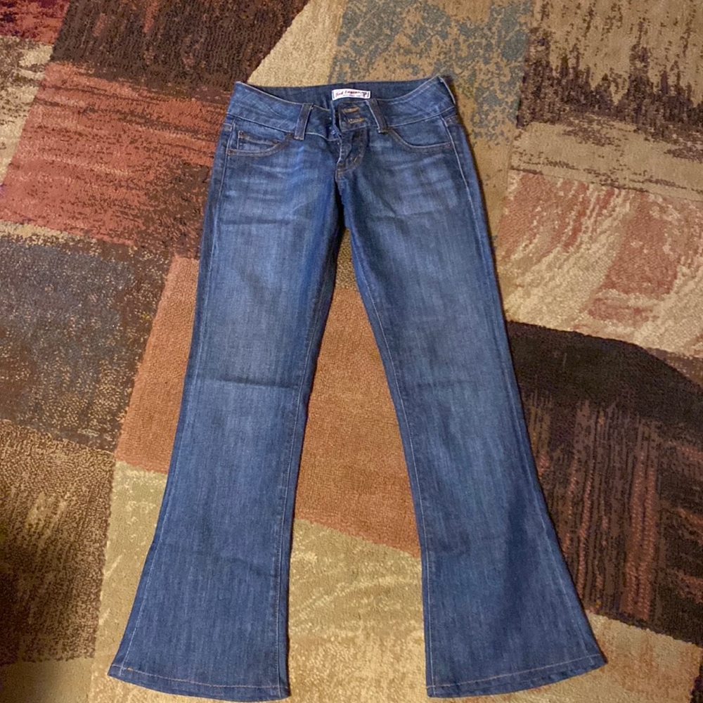 Red Engine Fire Bell Jeans